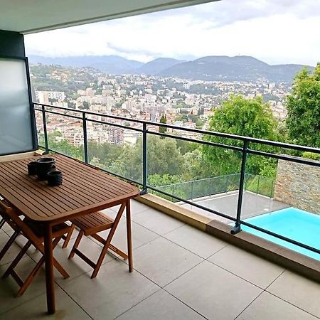 Pessicart - T2 Avec Terrasse - Residence Avec Piscine Nice Dış mekan fotoğraf