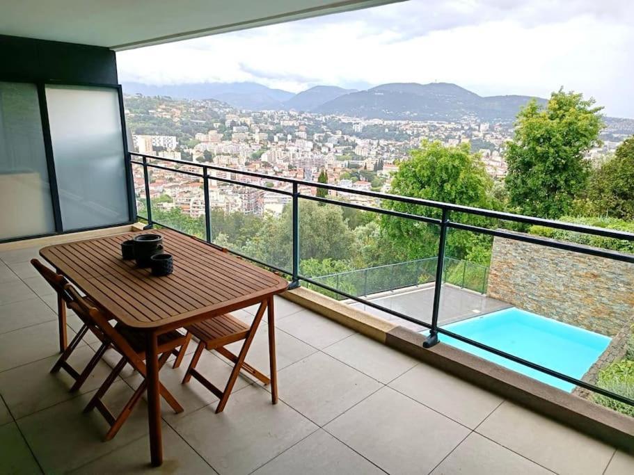 Pessicart - T2 Avec Terrasse - Residence Avec Piscine Nice Dış mekan fotoğraf